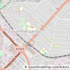 Map of Hull