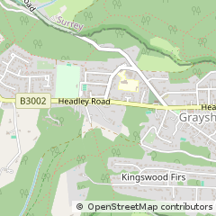 Map of Hindhead