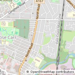 Map of Darlington