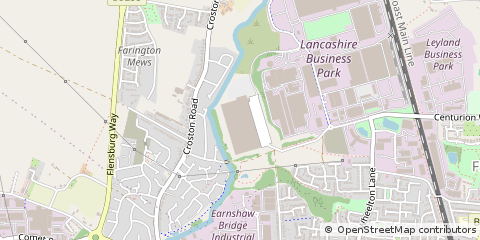 Map of Leyland, Merseyside