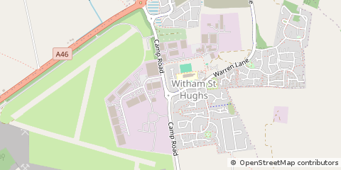 Map of Witham Saint Hughes