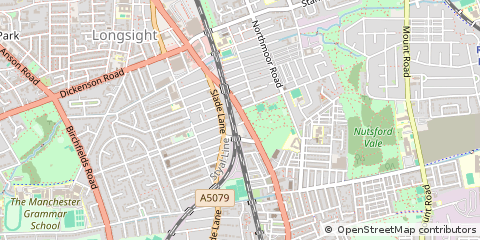 Map of Manchester