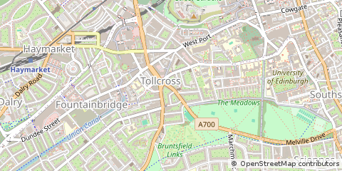 Map of Edinburgh