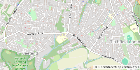 Map of Southampton, Hampshire