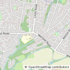 Map of Southampton, Hampshire