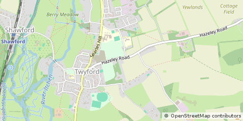 Map of Winchester, Hants