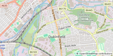 Map of Dukinfield