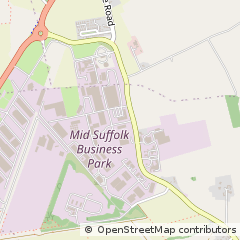 Map of Harleston, Norfolk