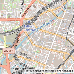 Map of Manchester