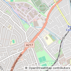 Map of Sutton