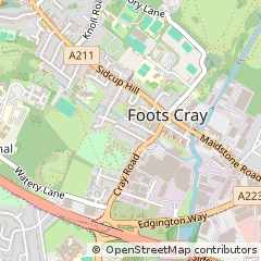 Map of Sidcup