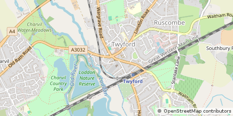 Map of Reading