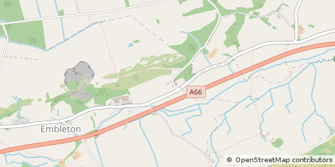 Map of Cumbria