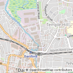 Map of Dartford