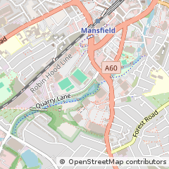 Map of Mansfield