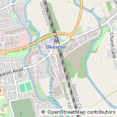 Map of Ilkeston, Derbyshire