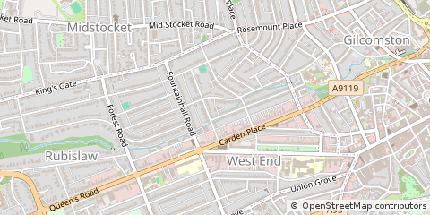 Map of Aberdeen
