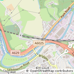 Map of Elland