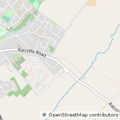 Map of Loughborough, Leicestershire