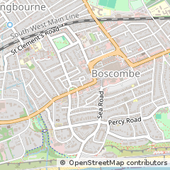 Map of Bournemouth