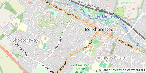 Map of Berkhamsted