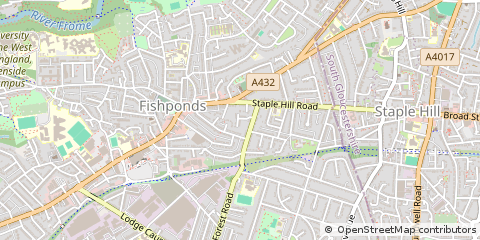 Map of Bristol