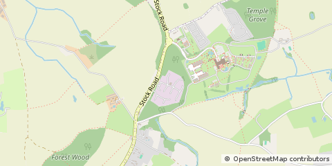 Map of Chelmsford, Essex