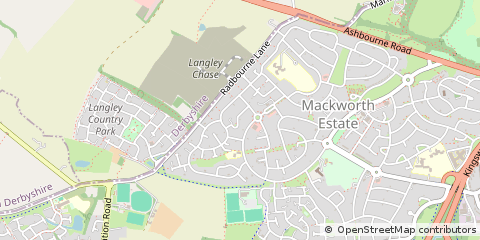 Map of Derby