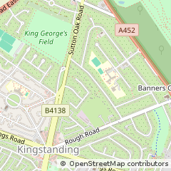 Map of Birmingham