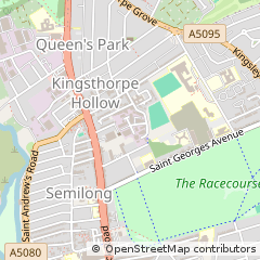 Map of Northampton