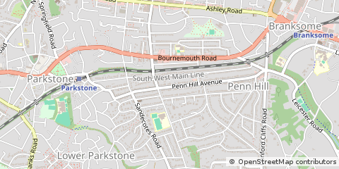Map of Poole