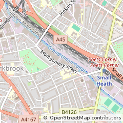 Map of Birmingham