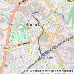 Map of Rochdale