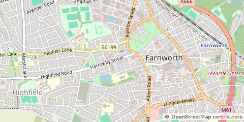 Map of Bolton