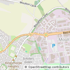 Map of Northampton