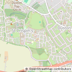 Map of Northampton, Northamptonshire