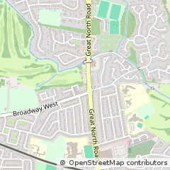 Map of Newcastle Upon Tyne