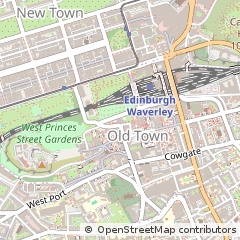 Map of Edinburgh