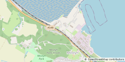 Map of Holywell