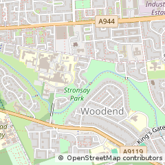 Map of Aberdeen