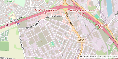 Map of Glasgow