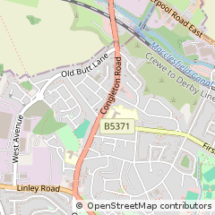 Map of Stoke-on-Trent