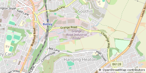 Map of Batley