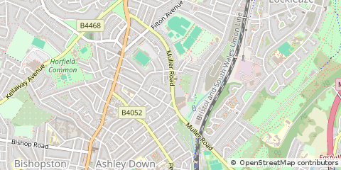 Map of Bristol