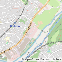 Map of Baildon, West Yorkshire