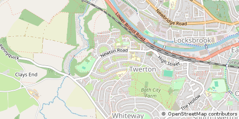 Map of Bath