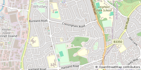 Map of Reading