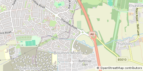 Map of Derby