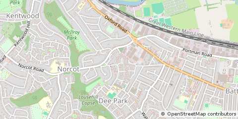 Map of Reading