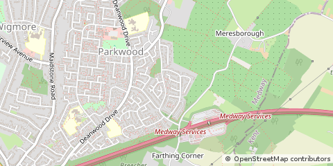 Map of Gillingham